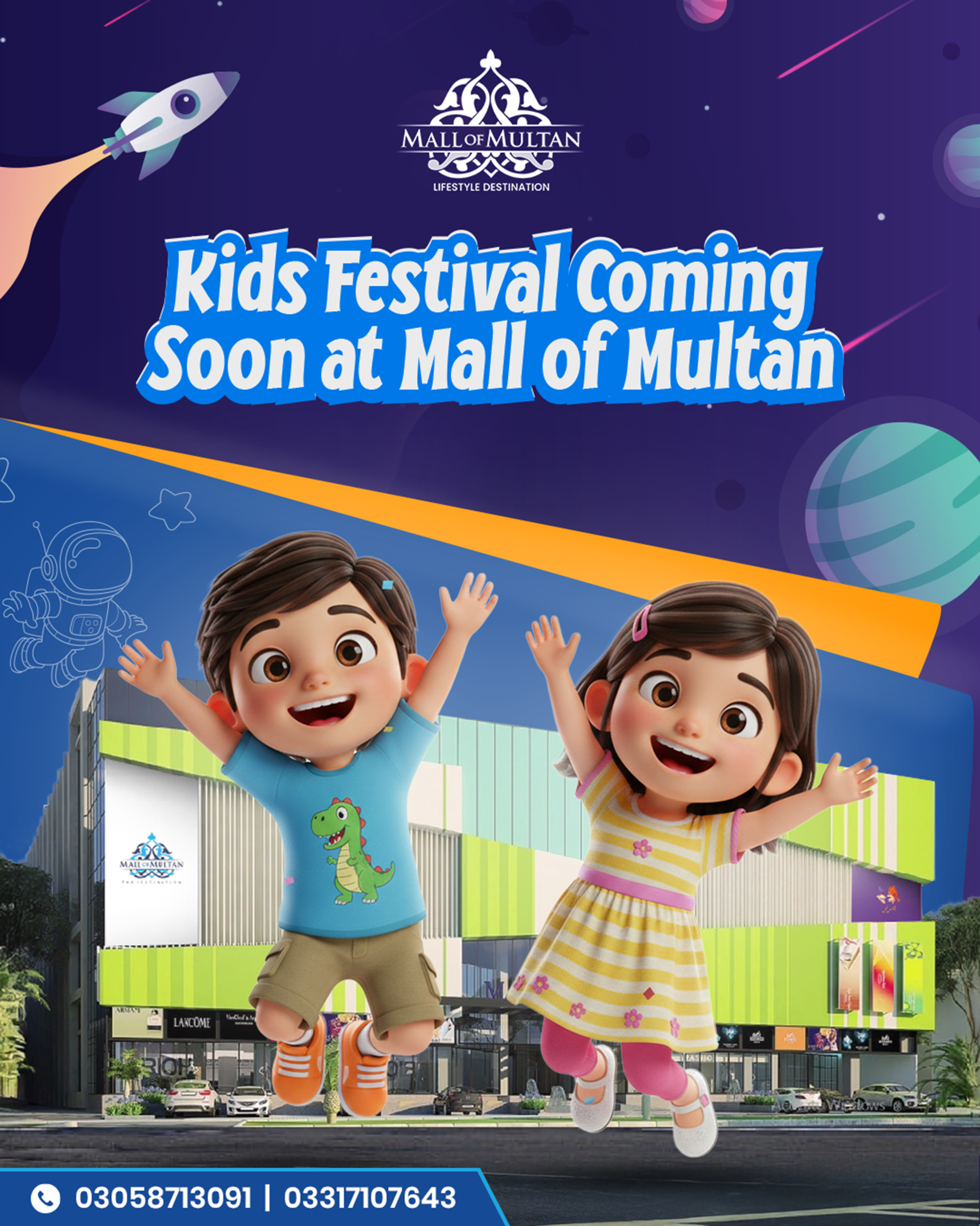 Mall of Multan Social Media Design